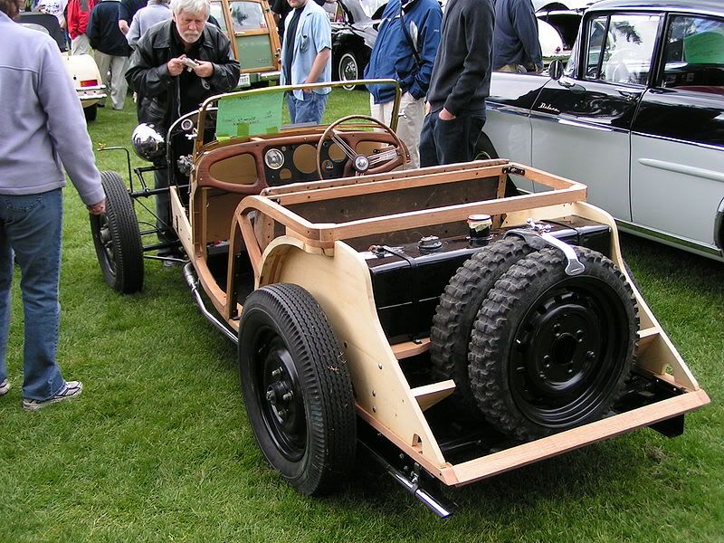 Have you ever heard about the car that had a "wooden" frame? General